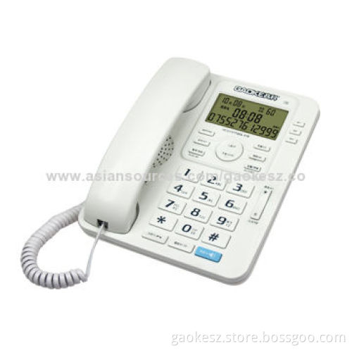 FSK/DTMF Auto-detest Caller ID System/Phone, New Model, Alarm Function